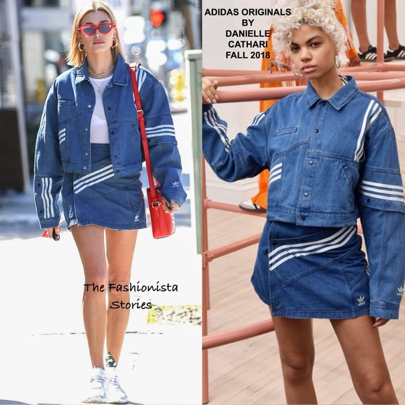 Adidas Originals by Danielle Cathari Denim Jeans N272-24 - Picture 3 of 10